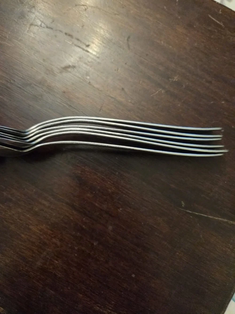 Set 6 Tablespoons Wusthof Hallmark Stainless Flatware Germany Spoons